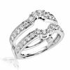 Thumbnail Image 1 of Celebration Lux® 1-1/4 CT. T.W. Certified Diamond Solitaire Enhancer in 18K White Gold (I/SI2)