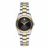 Thumbnail Image 1 of Ladies' Movado Sportivo Two-Tone Watch with Black Dial (Model: 606484)
