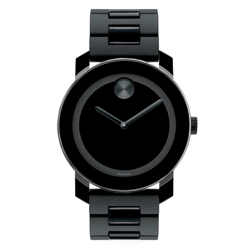 Men's Movado Bold® Black Watch (Model: 3600047)