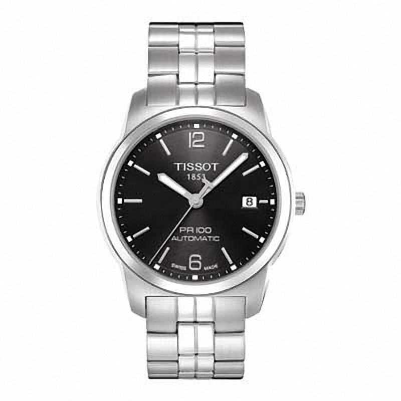 Main Image 1 of Men's Tissot PR 100 Automatic Watch with Black Dial (Model: T049.407.11.057.00)
