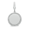 Thumbnail Image 0 of Tiny Toes™ Diamond Accent Polished Disc Bracelet Charm in Sterling Silver