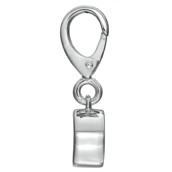 Tiny Toesâ¢ 6.0mm Garnet Bracelet Charm in Sterling Silver