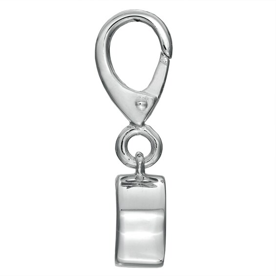 Tiny Toesâ¢ 6.0mm White Topaz Bracelet Charm in Sterling Silver