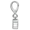Thumbnail Image 4 of Tiny Toes™ 6.0mm Lab-Created Emerald Bracelet Charm in Sterling Silver