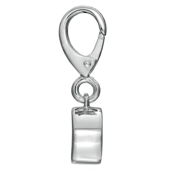 Tiny Toesâ¢ 6.0mm Lab-Created Emerald Bracelet Charm in Sterling Silver