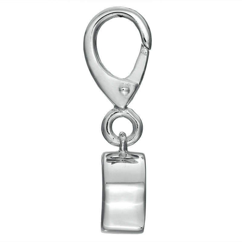 Main Image 4 of Tiny Toes™ 6.0mm Peridot Bracelet Charm in Sterling Silver