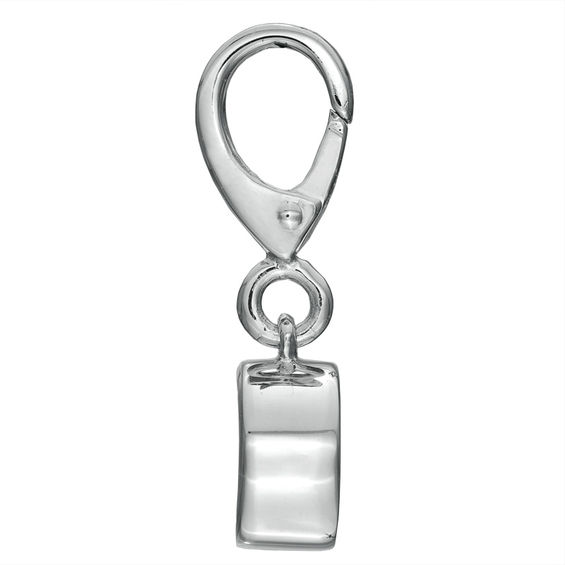 Tiny Toes™ 6.0mm Lab-Created Blue Sapphire Bracelet Charm in Sterling Silver