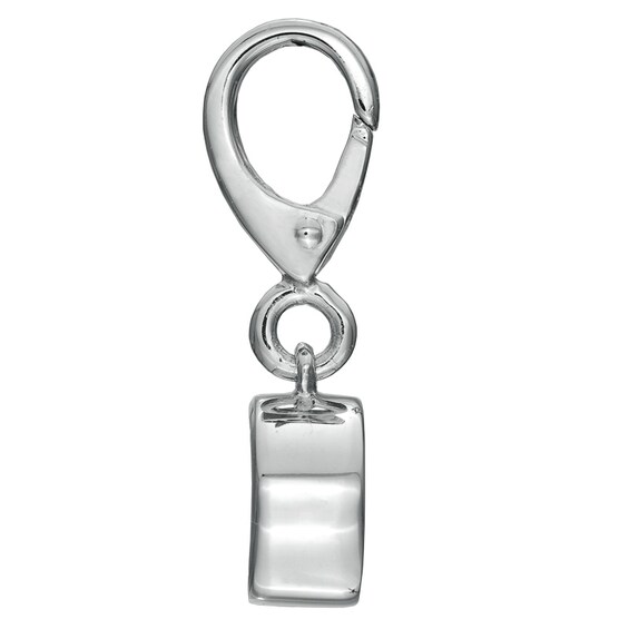 Tiny Toesâ¢ 6.0mm Lab-Created Pink Sapphire Bracelet Charm in Sterling Silver