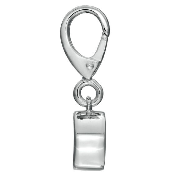 Tiny Toesâ¢ 6.0mm Blue Topaz Bracelet Charm in Sterling Silver