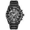 Thumbnail Image 0 of Men's Citizen Eco-Drive® Perpetual A-T Chronograph Black IP Watch with Black Dial (Model: AT4007-54E)