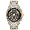 Thumbnail Image 1 of Men's Citizen Eco-Drive® PCAT Chronograph Two-Tone Watch with Black Dial (Model: AT4004-52E)