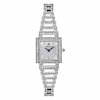 Thumbnail Image 0 of Ladies' Bulova Crystal Accent Watch with Square Silver-Tone Dial (Model: 96L140)