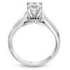 Thumbnail Image 2 of For Eternity 1/2 CT. T.W. Diamond Engagement Ring in 14K White Gold