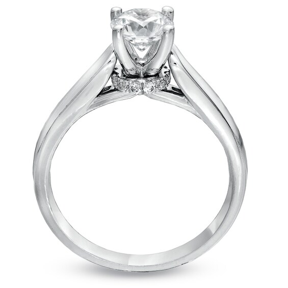 For Eternity 1/2 CT. T.w. Diamond Engagement Ring in 14K White Gold