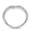 Thumbnail Image 4 of For Eternity 1/2 CT. T.W. Diamond Engagement Ring in 14K White Gold