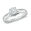 Thumbnail Image 1 of For Eternity 1 CT. T.W. Diamond Solitaire Engagement Ring in 14K White Gold