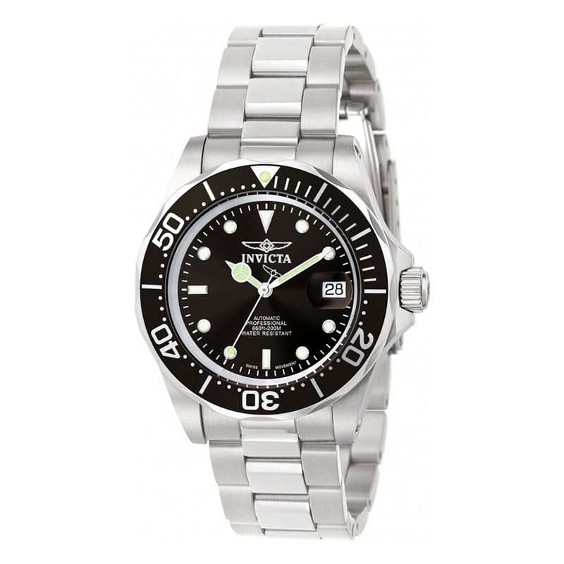 Main Image 1 of Men's Invicta Pro Diver Watch with Black Dial (Model: 9307)