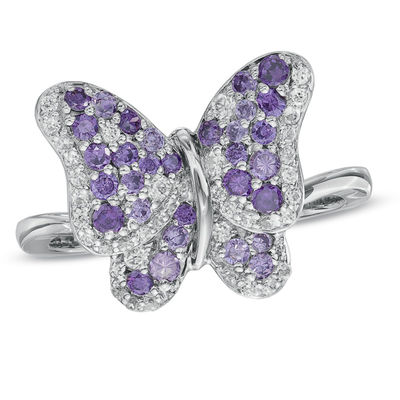 Zales opal on sale butterfly ring