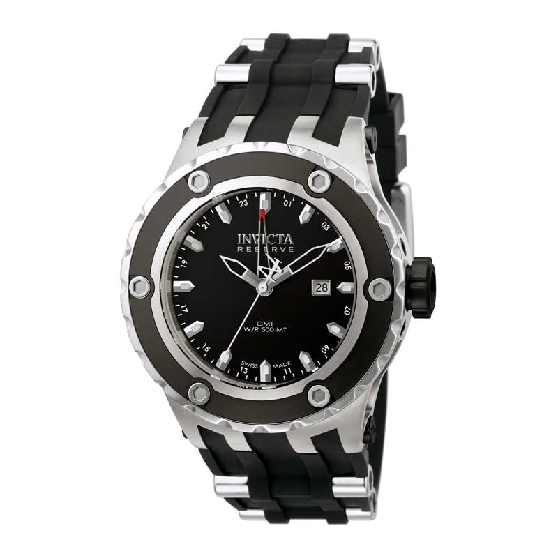 Men's Invicta Subaqua Strap Watch with Black Dial (Model: 6177)