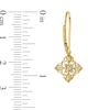 Thumbnail Image 2 of Diamond Accent Vintage-Style Drop Earrings in 10K Gold