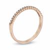 1/6 CT. T.W. Diamond Band in 10K Rose Gold
