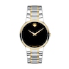 Thumbnail Image 1 of Men's Movado Serio Two-Tone PVD Watch with Black Dial (Model: 0606901)