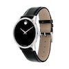 Thumbnail Image 1 of Men's Movado Museum® Classic Strap Watch with Black Dial (Model: 0607269)