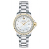 Thumbnail Image 1 of Ladies' Movado Series 800 Diamond Accent Two-Tone Stainless Steel Watch with Mother-of-Pearl Dial (Model: 2600093)
