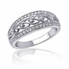 Thumbnail Image 1 of 1/3 C.T. T.W. Diamond Fashion Band in 10K White Gold