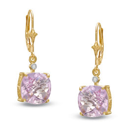 Enchanted Disney Rapunzel Amethyst and 1 8 CT. T.W. Diamond Sun
