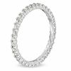 Thumbnail Image 1 of 1/2 CT. T.W. Diamond Eternity Wedding Band in 14K White Gold