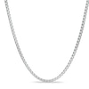 Thumbnail Image 0 of Ladies' 0.8mm Box Chain Necklace in 14K White Gold