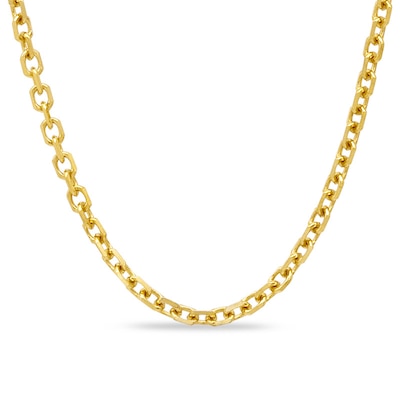 14k 1.5mm Cable Chain 