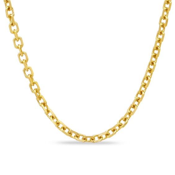 Ladies' 1.5mm Cable Chain Necklace in 14K Gold | Zales