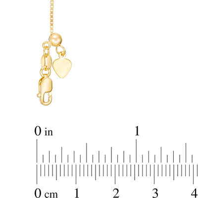 Box Chain Necklace in 14K Gold 
