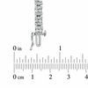 Thumbnail Image 3 of 2-1/2 CT. T.W. Diamond Bar Bracelet in 10K White Gold - 7.25"