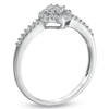 Thumbnail Image 1 of 1/5 CT. T.W. Multi-Diamond Ring in 10K White Gold