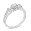 Thumbnail Image 1 of 1/5 CT. T.W. Diamond Three Stone Ring in 10K White Gold