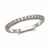 Thumbnail Image 3 of 1 CT. T.W. Diamond Frame Bridal Set in 14K White Gold