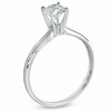 Thumbnail Image 2 of 3/4 CT. Certified Colorless Diamond Solitaire Engagement Ring in 18K White Gold (E/VS2)