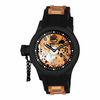 Thumbnail Image 1 of Men's' Invicta Russian Diver Strap Watch with Rose-Tone Skeleton Dial (Model: 1847)