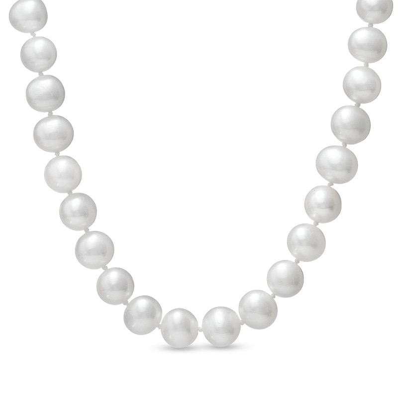 Main Image 1 of 8.0-9.0mm Freshwater Cultured Pearl Strand Necklace