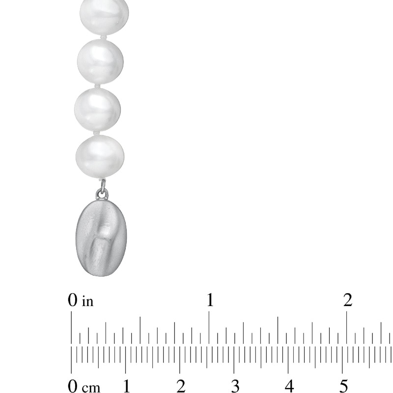 Main Image 2 of 8.0-9.0mm Freshwater Cultured Pearl Strand Necklace