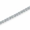 Thumbnail Image 0 of 1/2 CT. T.W. Diamond Bar Bracelet in Sterling Silver
