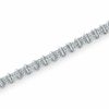 Thumbnail Image 1 of 1/2 CT. T.W. Diamond Bar Bracelet in Sterling Silver