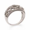 Thumbnail Image 3 of 1/2 CT. T.W. Diamond Circle Link Ring in 10K White Gold