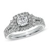 Thumbnail Image 1 of For Eternity 1-1/2 CT. T.W. Diamond Frame Ring in 14K White Gold