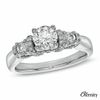 Thumbnail Image 1 of For Eternity 1-1/4 CT. T.W. Diamond Three Stone Ring in 14K White Gold
