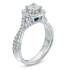 Thumbnail Image 3 of Vera Wang Love Collection 1 CT. T.W. Diamond Frame Engagement Ring in 14K White Gold