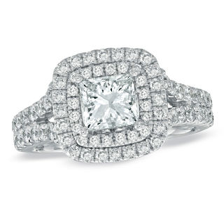Vera Wang Love Collection 2-1/5 CT. T.W. Princess-Cut Diamond